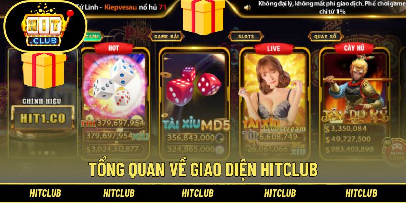 Đôi nét về giao diện Hitclub